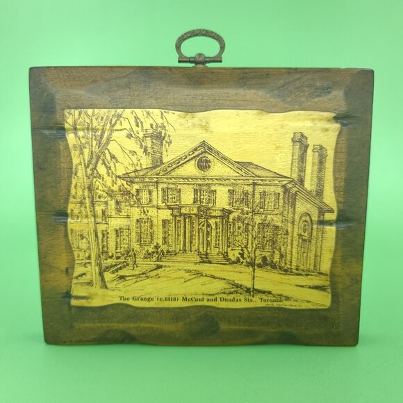 Rare Vintage Toronto Architectural Drawing Art Wall Decor Set of 2 4x6 Signed - Picture 12 of 15